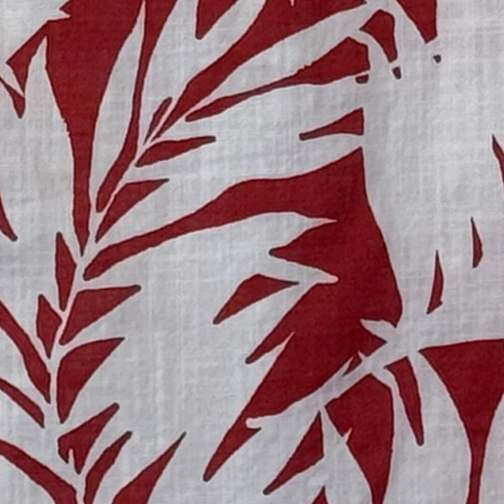 Men's Red & White Hawaiian Shirt Size XL - Picture 4 of 4